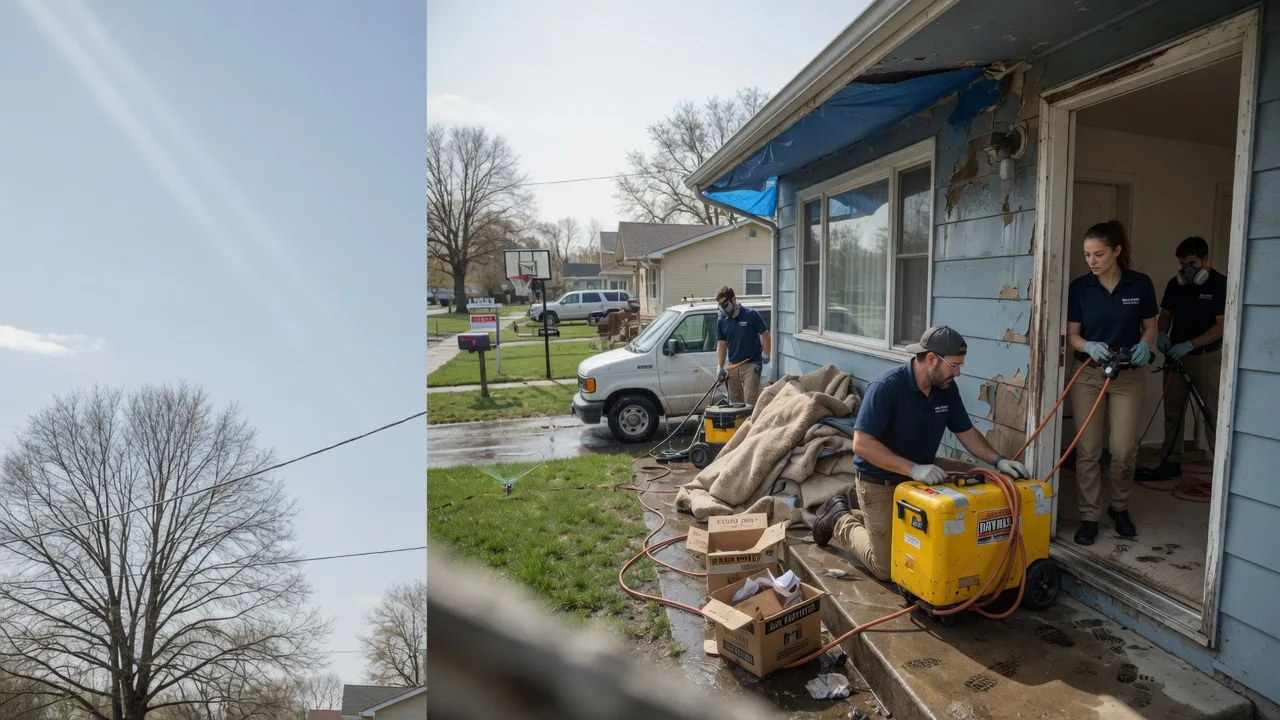 Basement Flood Cleanup in Gentryville, IN near me